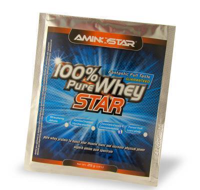100% Pure Whey Star (jednorázové balení) Vanilka-skořice 25 g