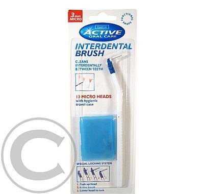 ACTIVE mezizubní kartáček   10x mikro hlavice