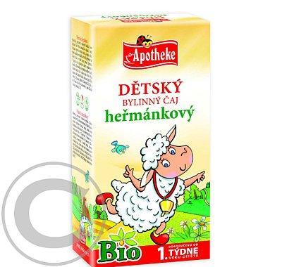 Apotheke Dětský čaj BIO heřmánek 20x1.5g