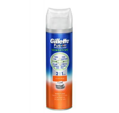 Gillette Fusion ProGlide pěna Active Sport 250 ml