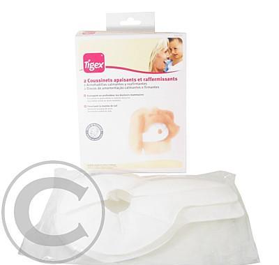 Hot/Cold gelové prsní obklady bílé anatomické 1pár