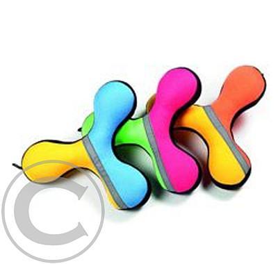 Hračka pes Triangl neoprén barev. 23x23x5cm KAR 1ks