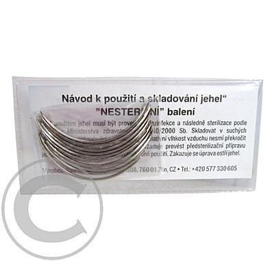 Jehla chirurgická B 7 3b1 1.1 x 50 / 10 ks nerez oušková