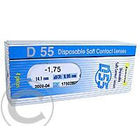 Kontaktní čočky měkké D 55&nbsp -1,75D/8,90 mm 6 ks