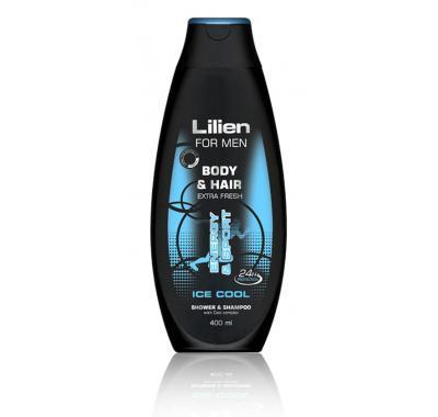 LILIEN sprchový gel pro muže Ice cool 400 ml