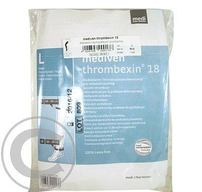 mediven Thrombexin 18 stehenní punč. vel. L bílá