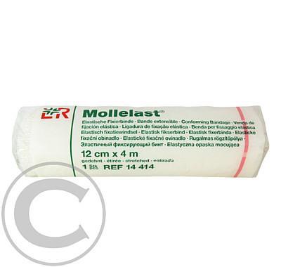 OBINADLO elastické fixační Mollelast 12cmx4m  1ks