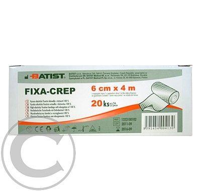 Obinadlo fixační Fixa-Crep 6cmx4m 20ks Batist