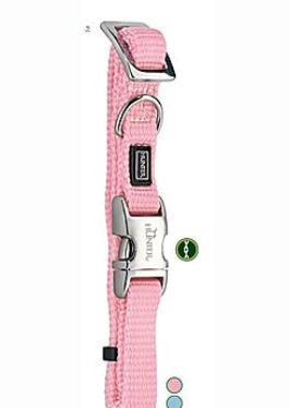 Obojek štěně nylon Vario Basic ALU-Strong S modrý HUNTER