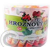 PEZ Hroznový cukr dóza Mix 40ks PEZ roliček