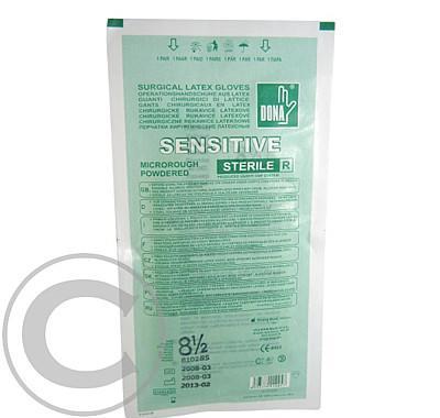 Rukavice Dona chirurgické zdrsněné sterilní č. 8.5 / pár Tapaten