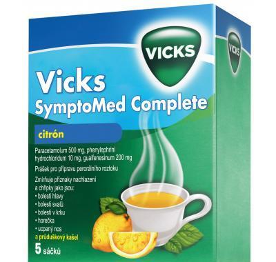 Vicks SymptoMed Complete citrón 5 sáčků
